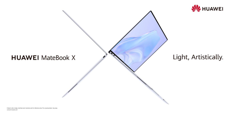 يعد حاسوب HUAWEI MateBook X الشخصي أيضًا أول حاسوب شخصي محمول من هواوي يدعم تقنية Wi-Fi 6، والتي تتميز بثلاثة أضعاف سرعة7 نقل البيانات لشبكة Wi-Fi 5 من أجل اتصال أسرع وإنتاجية أفضل.