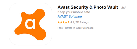 برنامج Avast لأجهزة iPhone