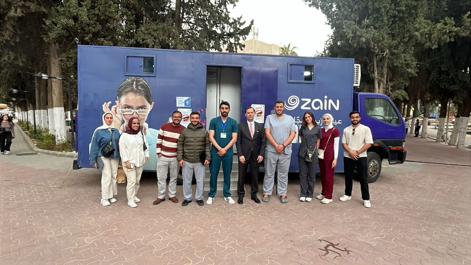 هاشتاق عربي - زين والجامعة الأردنية تواصلان تقديم الخدمات الصحية للطلبة عبر عيادة زين المجانية المتنقلة